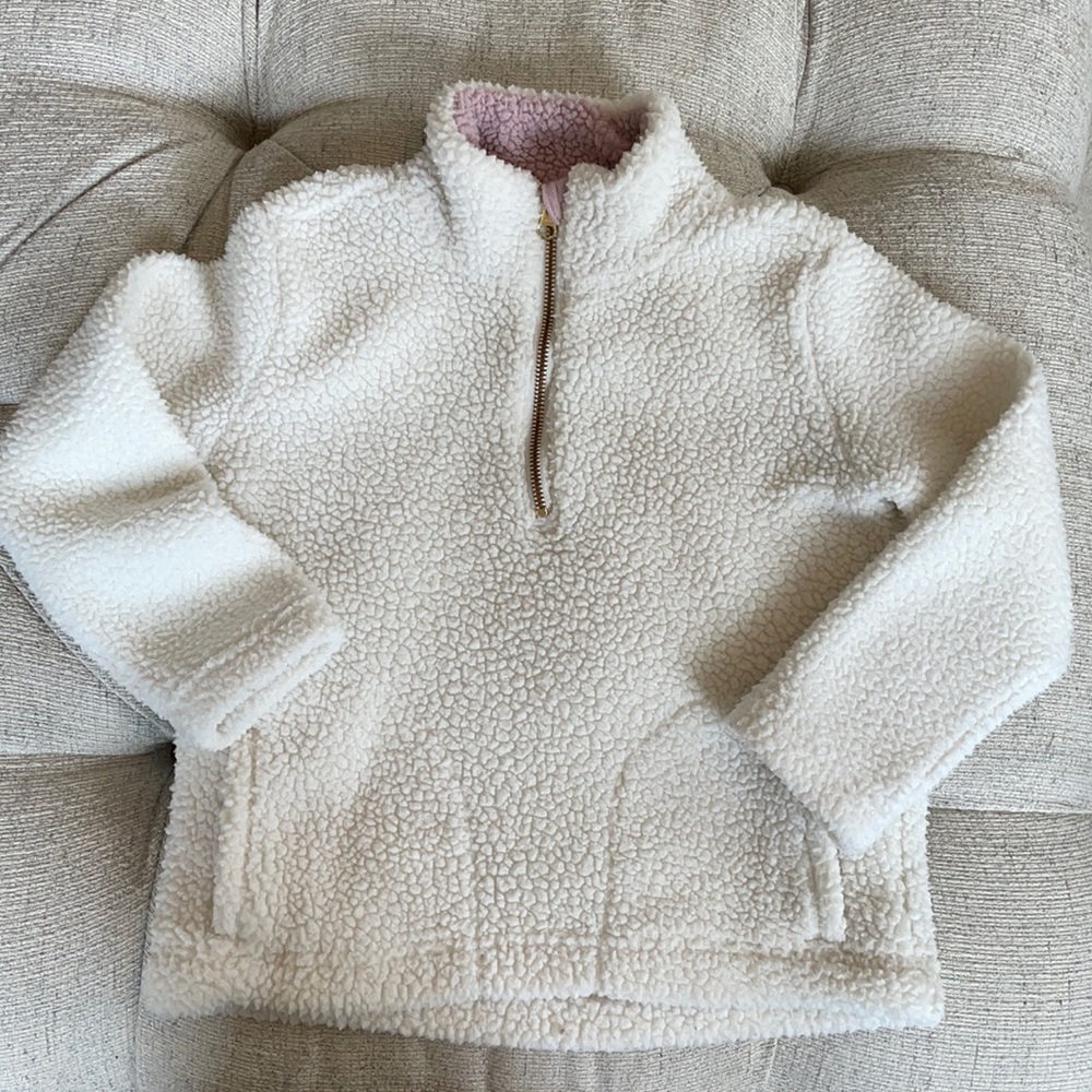 Fleece Quarter Zipper Top